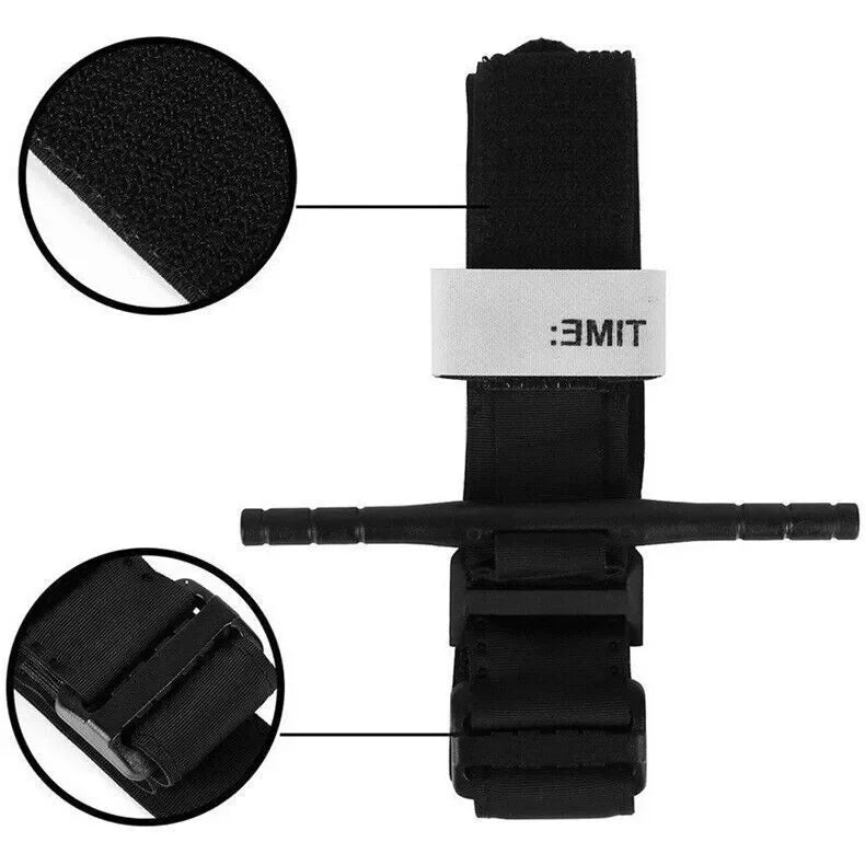 Tourniquet Medical Combat Rapid One Hand Emergency First Aid Gear