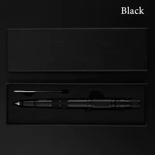 Multi-Function Military Self Defense Tactical Pen With Flashlight Bottle Opener
