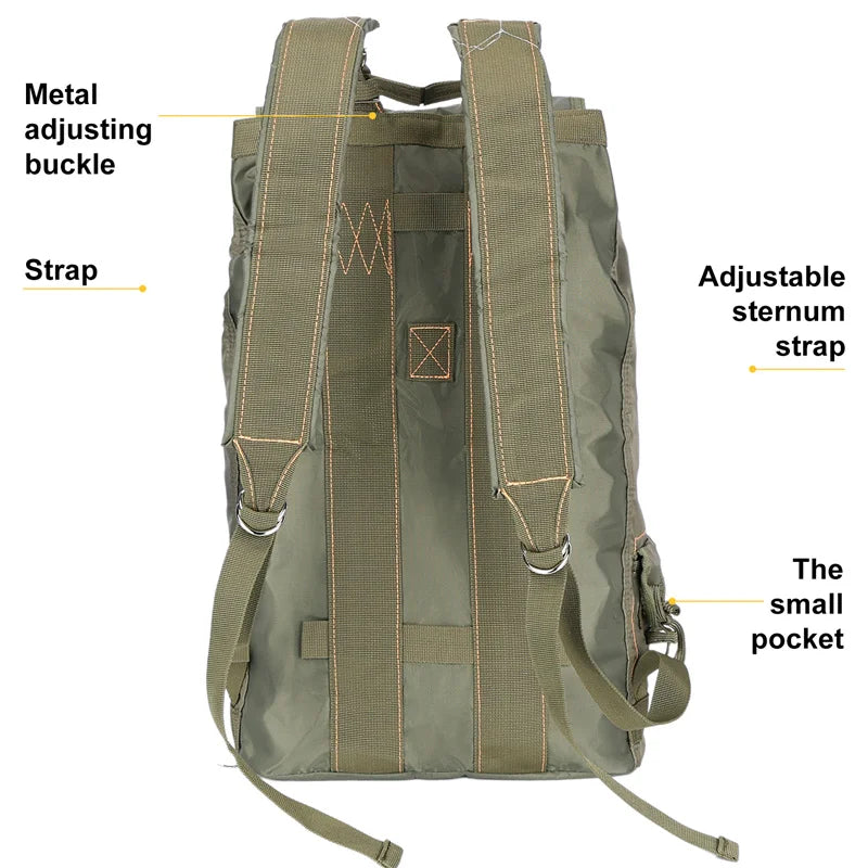 LQARMY Durable All-Purpose Backpack for Outdoor Hiking and Travel