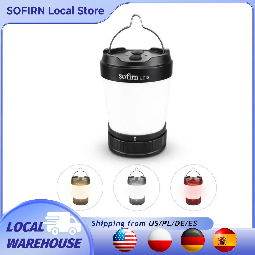 Sofirn LT1S Camping Light USB C Rechargeable Lantern Reverse Charging
