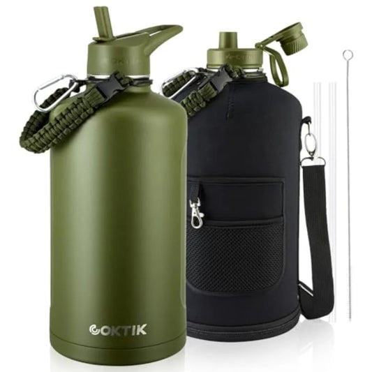 Insulated Stainless Steel Water Bottle Vacuum Seal Sports Bottle