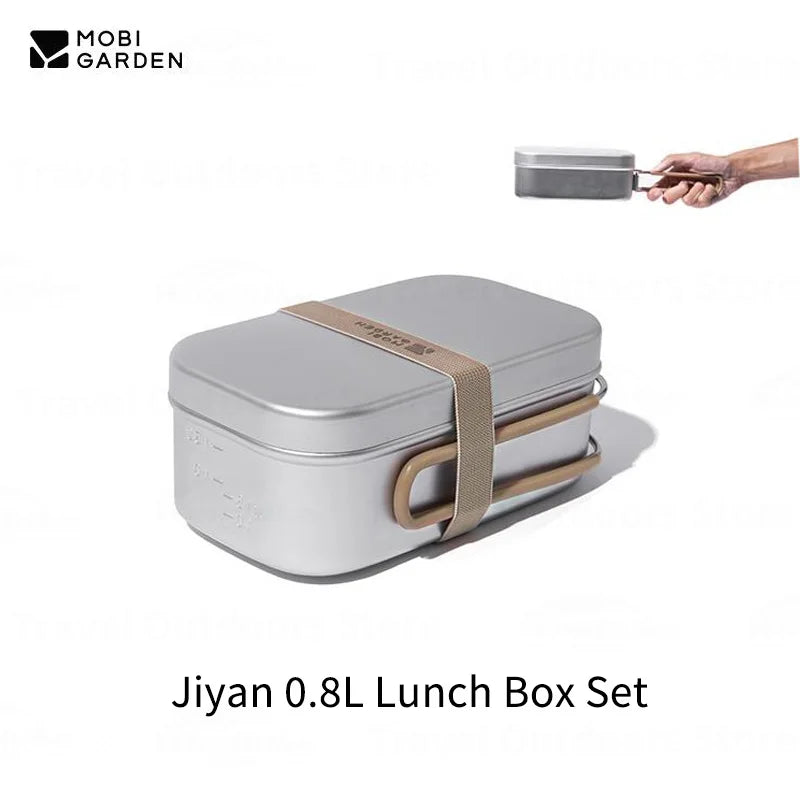 Naturehike Jiyan Lunch Box Set Stainless Steel Ultralight Camping