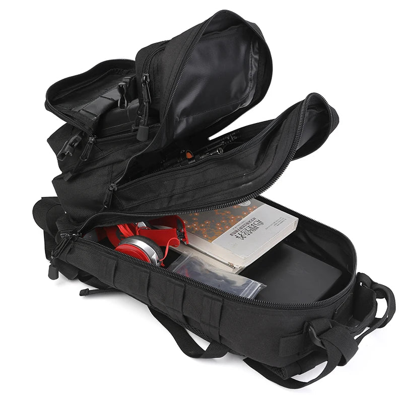 LQARMY Tactical Backpack Molle Assault Rucksack For Outdoor Adventures