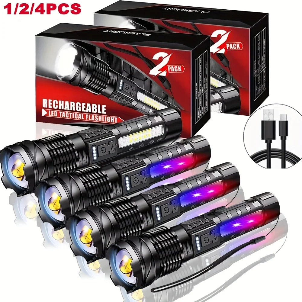 KEWEN Rechargeable USB-C Flashlight With Power Bank