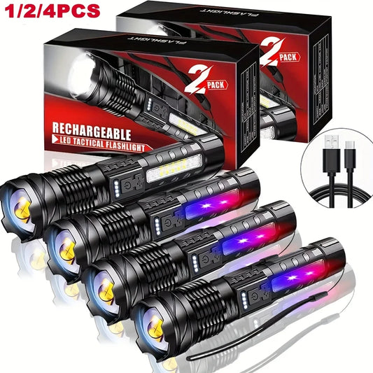 KEWEN Rechargeable USB-C Flashlight With Power Bank
