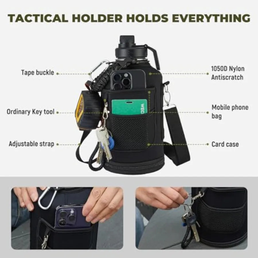 Insulated Stainless Steel Water Bottle Vacuum Seal Sports Bottle