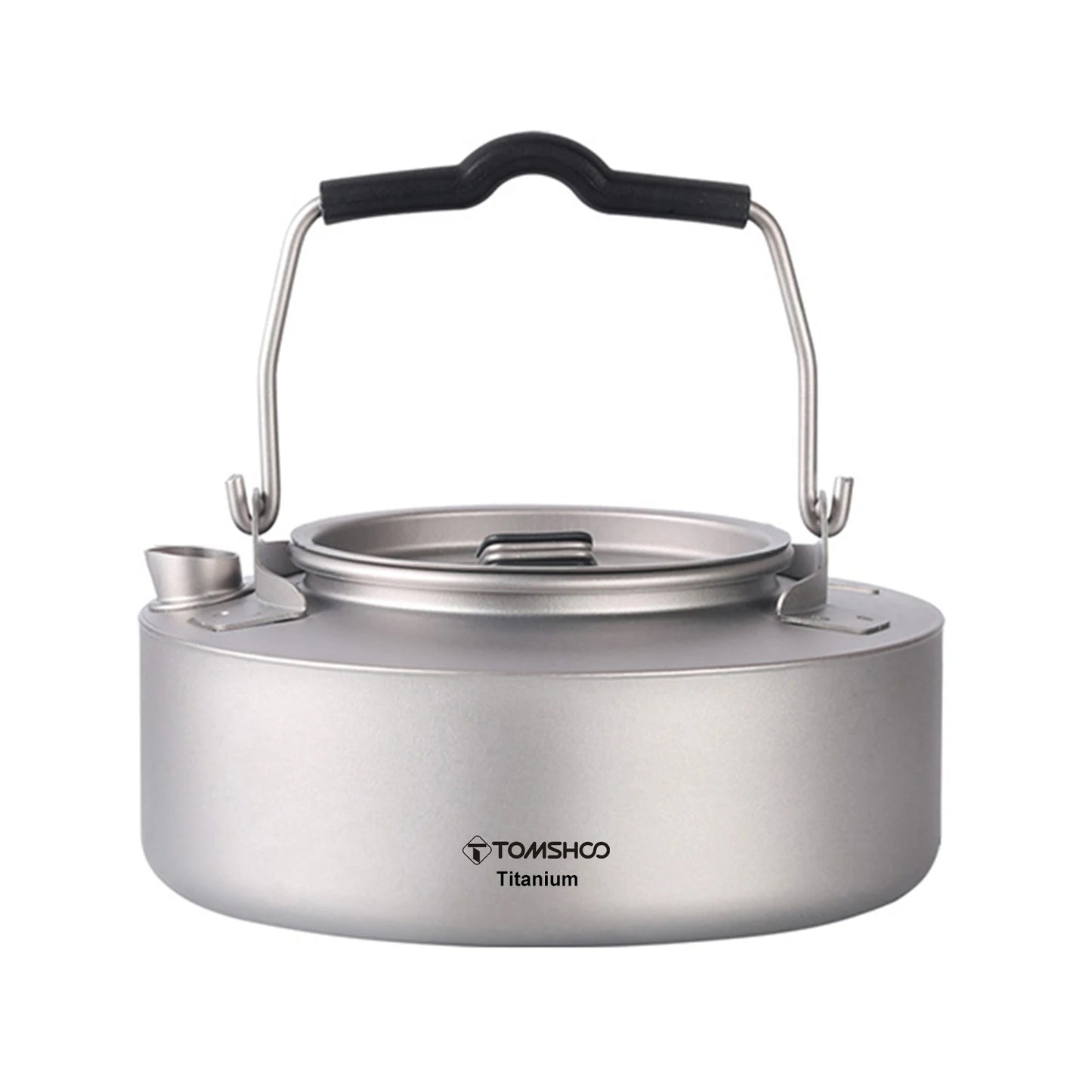 Titanium Camping Kettle Ultralight Water Pot Portable Outdoor