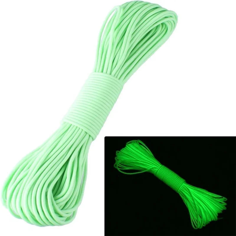 Luminous 9-Strand 4mm Paracord Nylon 550