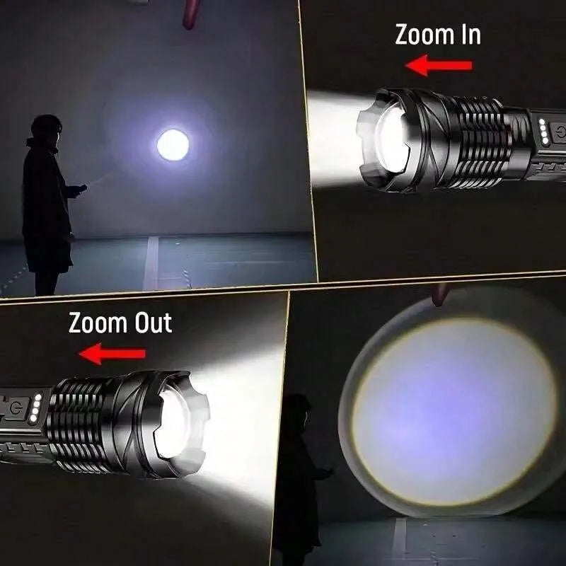 KEWEN Rechargeable USB-C Flashlight With Power Bank