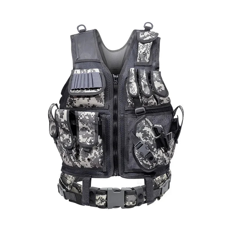 Adjustable MOLLE Tactical Vest for Airsoft and CS Games