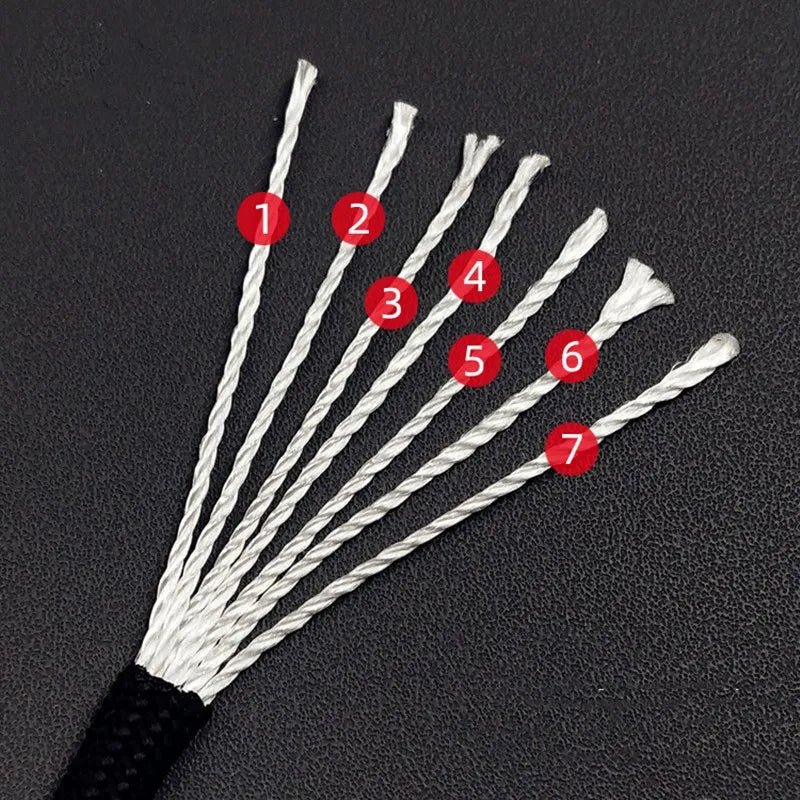 Paracord 550 7-Core 4mm Outdoor Survival Rope Kit