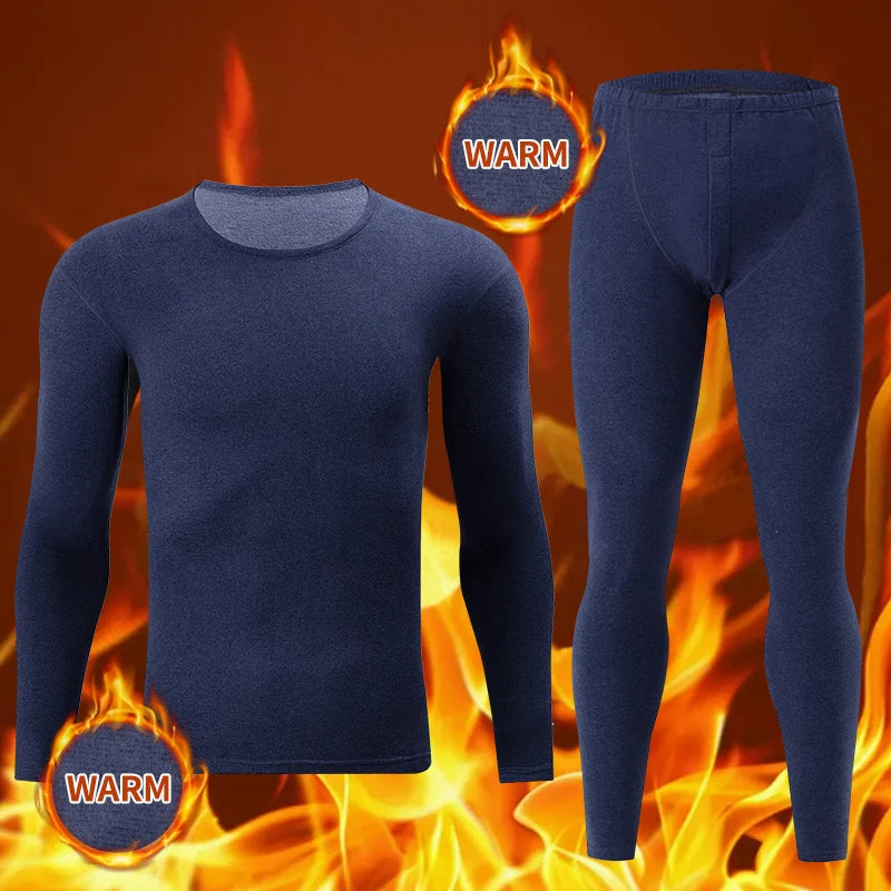 Men's Thermal Underwear Long Johns 2 Pack Winter Comfort Essentials