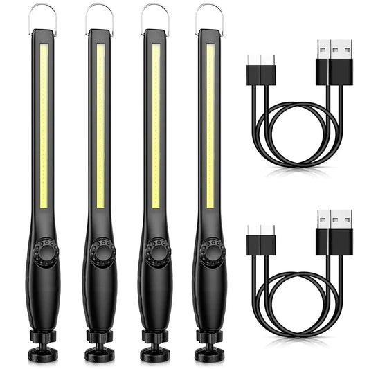 ESMARTER COB LED Magnetic Work Light USB Rechargeable Torch