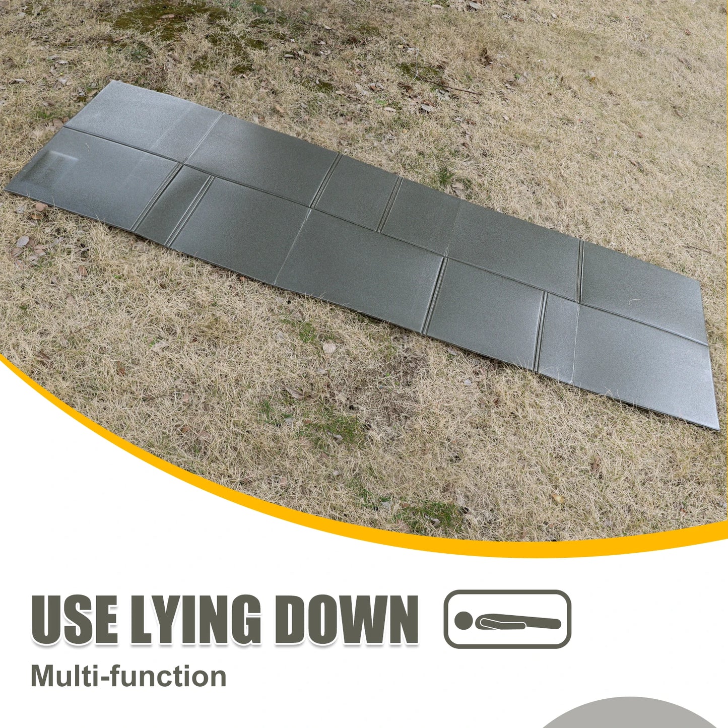 NONECN Tactical Foldable Sleeping Mat Waterproof Kneeling Pad