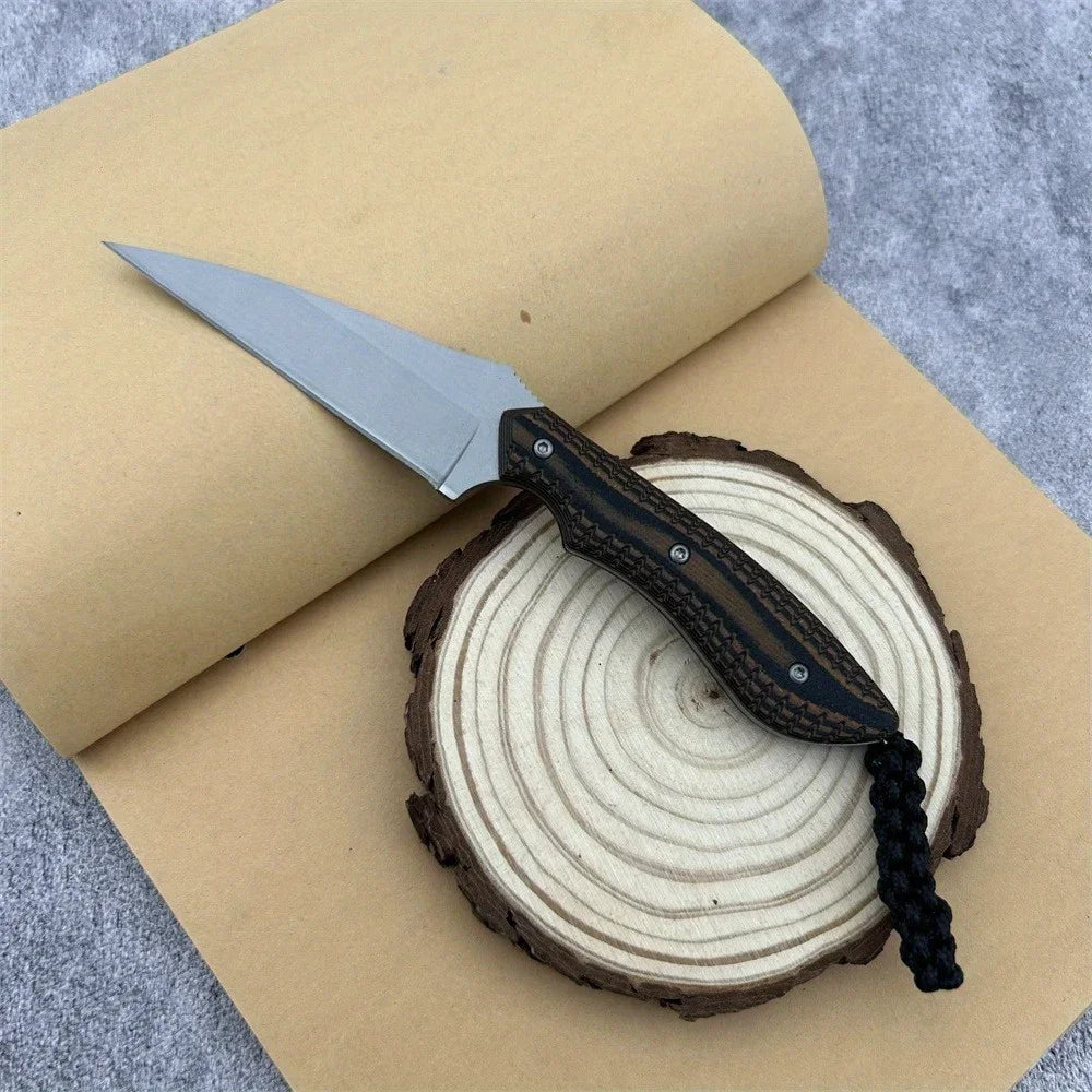 DIY Supplies Woodworking Fixed Blade Knife for Outdoor Use