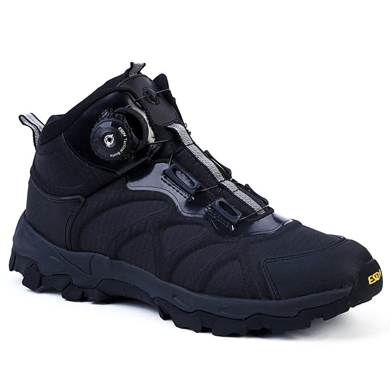 KOLINLOVCN Men Outdoor Hiking Boots Waterproof Winter Footwear