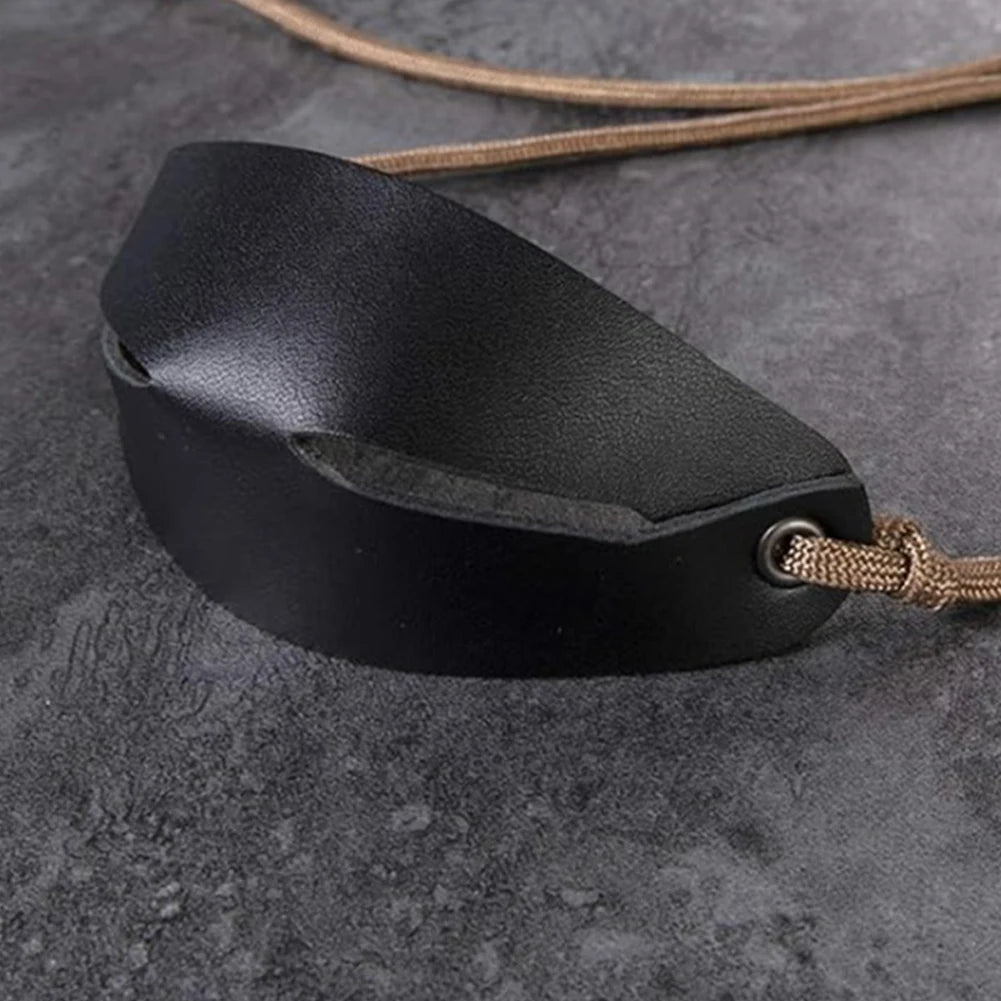 Handmade Leather Shepherd Sling Pouch Slingshot For Outdoor Camping