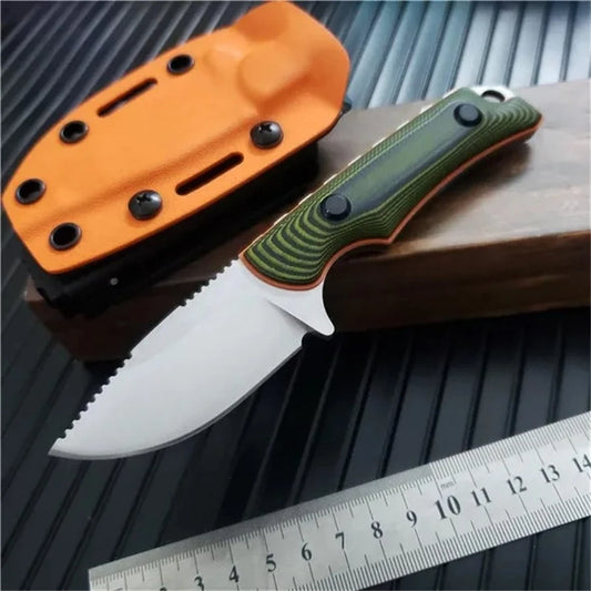 NONEDIY BM 15017 Two-Tone G10 Fixed Blade Knife