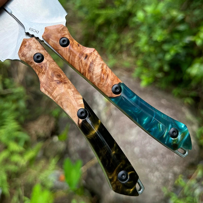 ALVELYDIY Fixed Blade Knife for Outdoor Survival and Camping