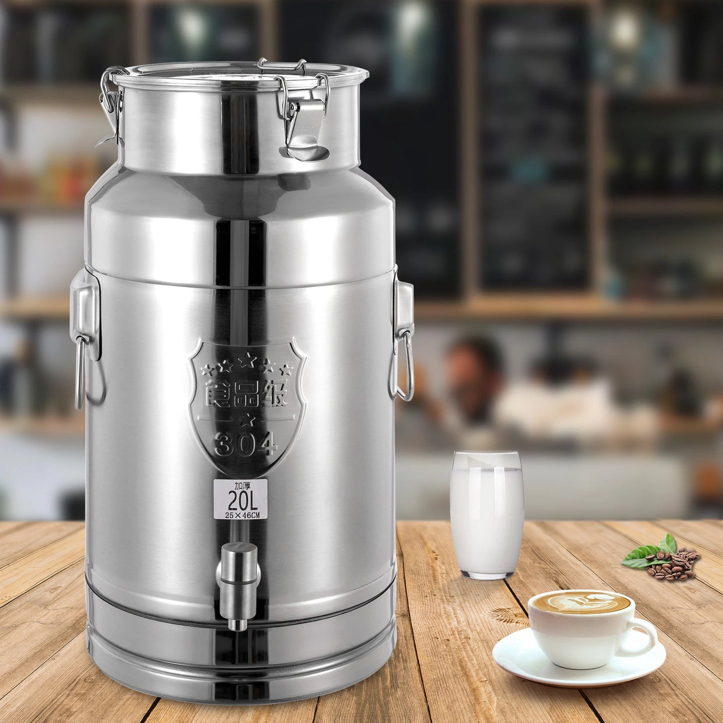 Backpack Drink Dispenser Stainless Steel Leakproof