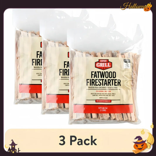 Fatwood Firestarter Pine Wood For Easy Fire Ignition Camping Use