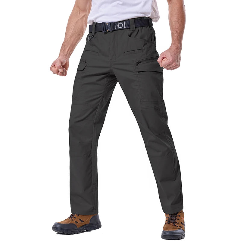 ReFire Gear Men's Ripstop Tactical Hiking Cargo Pants Water Resistant