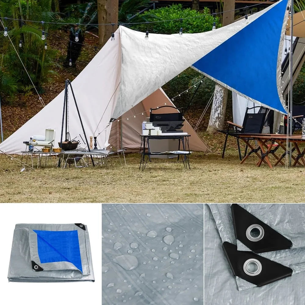 Waterproof Heavy Duty Tarpaulin For Camping And Emergencies