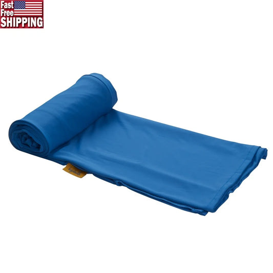 Adult Cooling Sleeping Bag Liner With Moisture Wicking Fabric