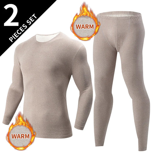 Men's Thermal Underwear Long Johns 2 Pack Winter Comfort Essentials