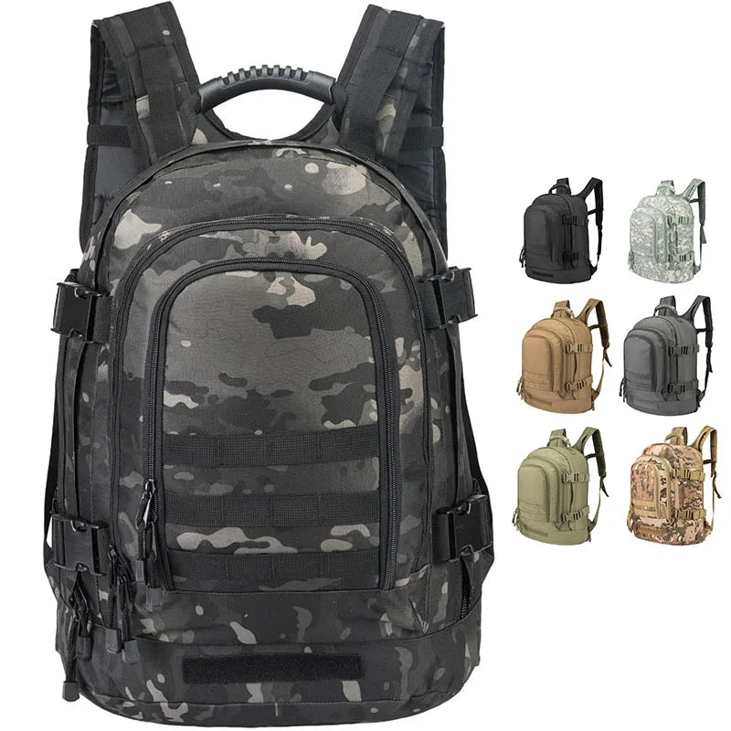 Unisex Camouflage Military Tactical Laptop Backpack Water Resistant